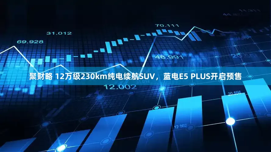 聚财略 12万级230km纯电续航SUV，蓝电E5 PLUS开启预售